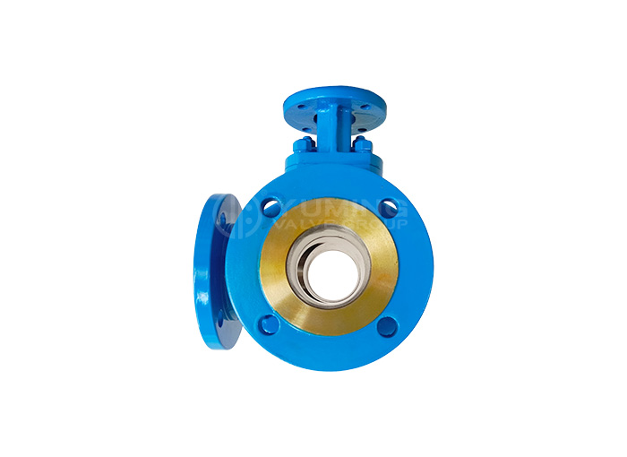 Flanged Three-way Ball Valve